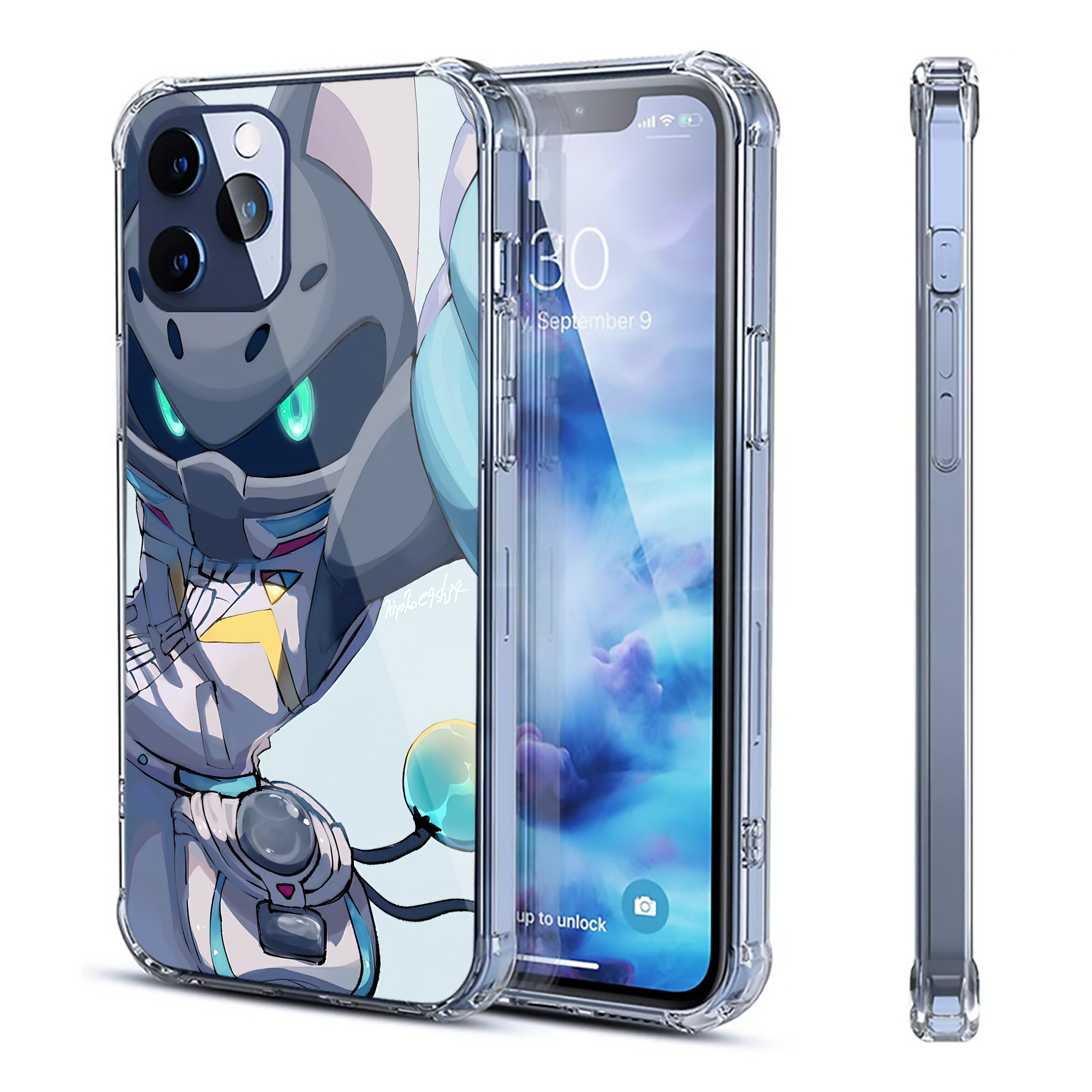 （画像用） 妖怪ウォッチ Yo-kai Watch 【iPhone 12シリーズ対応】透明スマホケース（クリアソフトケース）